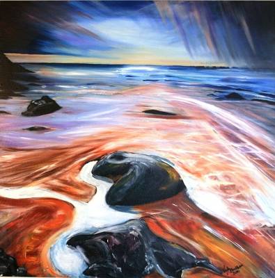 Turning Tide - Oil on Canvas
