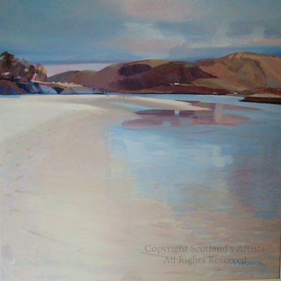 Morar Sands - 80 x 80cm