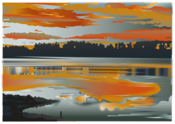Harperigg Orange and Slate - A1 - 2019