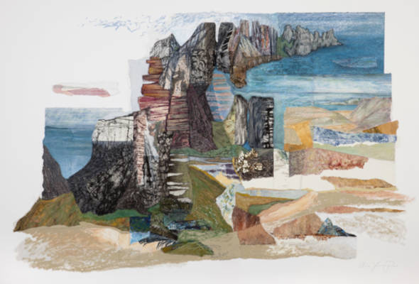 Coast - Mixed Media - 76 x 52cm (image size)