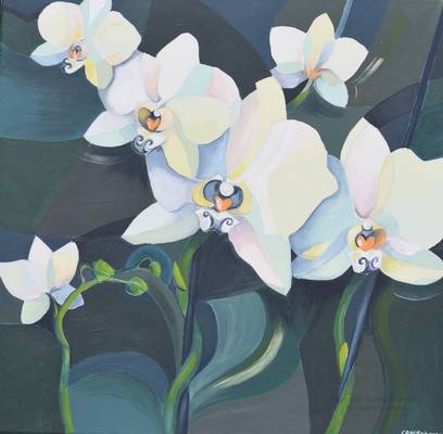 Orchids - Acrylic on Canvas - 2015