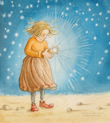 Silence is the Sound of Starlight - 13cm x 16cm - Watercolour