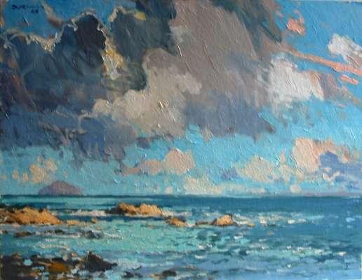 Ailsa Craig from Dunure