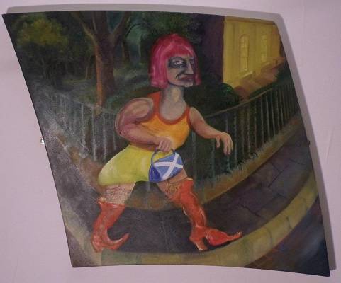 Oh! Andrew Pandrew - Oil on canvas - 50cm x 91cm