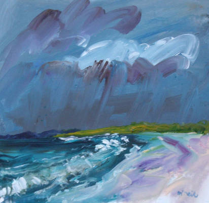Kintra, Islay - Acrylic - 60 x 60 cms