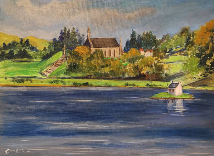 Lairg Wee Hoose - 16 x 20inch 2019