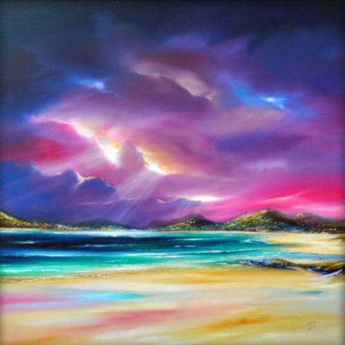 Luskentyre - 60 x 40cm - Oil on Canvas 2018