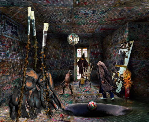 The Apprentice‘s Studio - Digital print - Edition 30