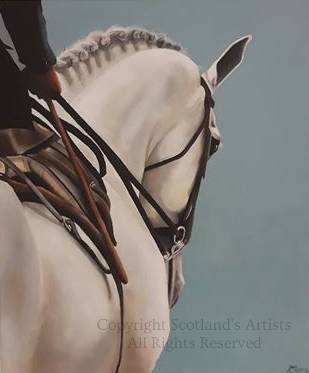 Sidesaddle - Oil on Canvas - 50 x 60cm - 2016