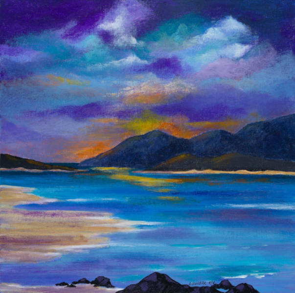 Luskentyre - Acrylic - Print - 8 x 8ins