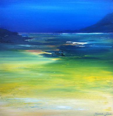 Distant Reefs - Oil on Board