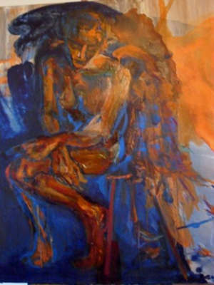 Angel Falls - 36 x 36 - Oil/Acrylic on Canvas