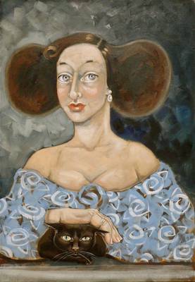 The Hostess with Ariadne - Oil on Canvas