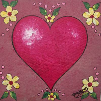 Heart 2 - 15cmx15cm
