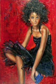 Chilli Red - Oil on Canvas