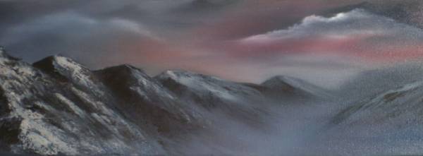 Beyond - Oil on canvas - 20 x 60 cm