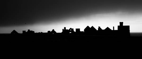 Slains Castle - Shot with full frame digital SLR