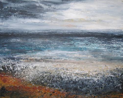 Tide - Acrylic on board - 40 x 50 cm