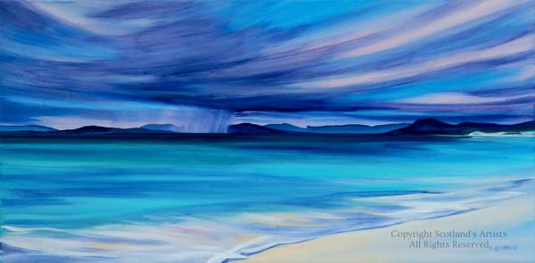 Calm Before the Storm, Isle of Harris - Acrylic