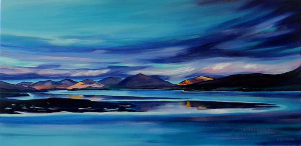 Shifting Light, Isle of Harris - Acrylic