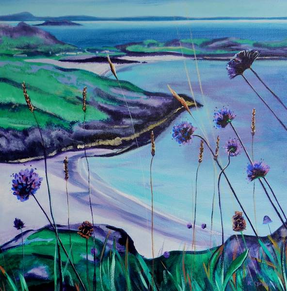 Dreaming of Achmelvich, Scotland - Acrylic
