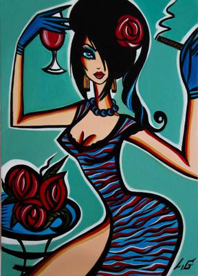 Saveurs Cubaines - 56x41cm - Acrylic on Canvas