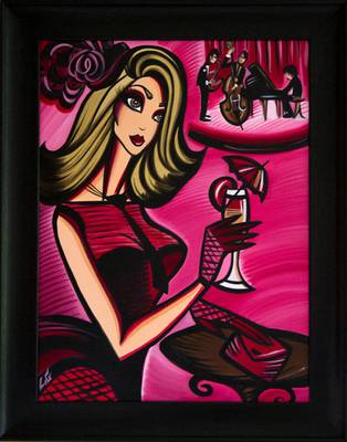Jazzy Night - 62x46cm - Acrylic on Canvas