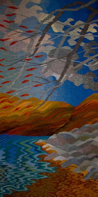 West Coast Autumn - 123 cm x  60 cm