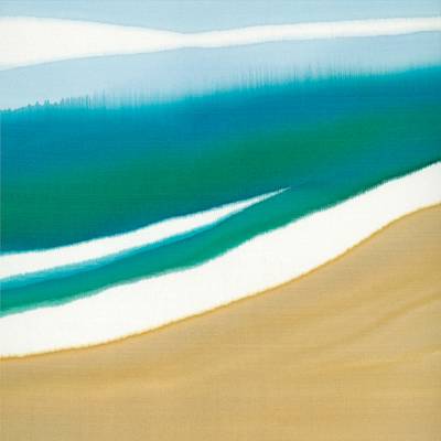 The Beach II - 20 x 20cm