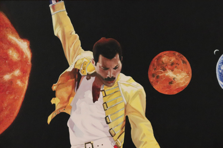 Mercury Rising - 24ins x 36ins - Oil on Canvas - 2018