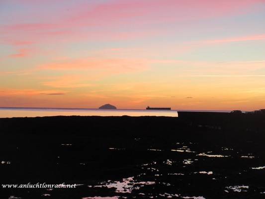 Ailsa Craig at sunset - 2015