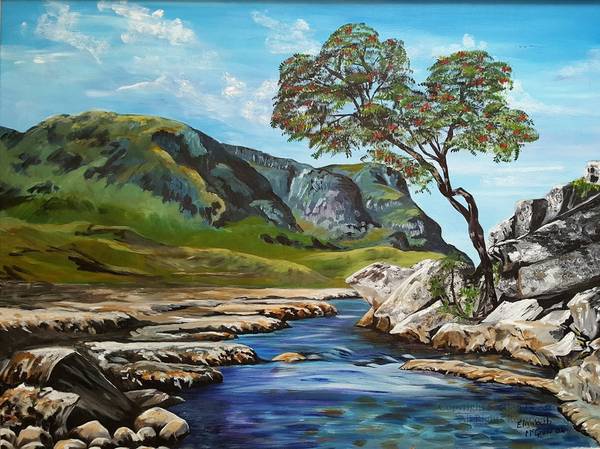 The Three Sisters - Acrylic Painting
