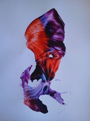 Stand - A3 size - Encaustic