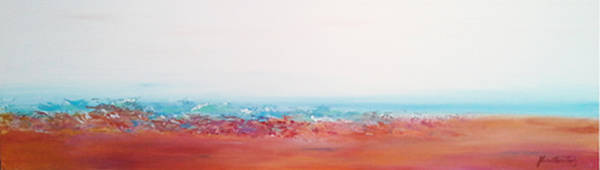 Mares 2 - Acrylic on Canvas - 100 x 30 cm