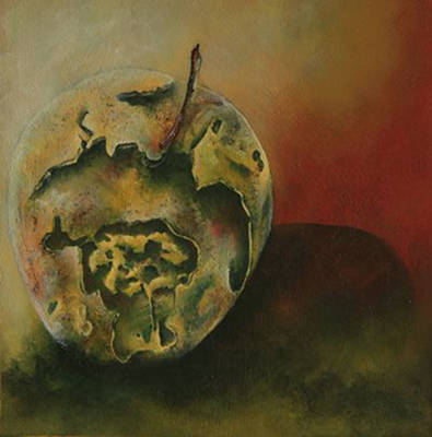 Apple of your Eye - 13.4cm  x 13.4cm