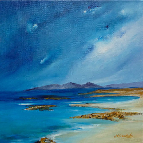 Sanna Beach - 12" x 12"