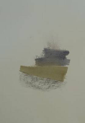 Granite, Kemnay2 - w/c and graphite - 50 x 65cm framed