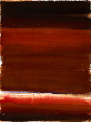 Desert Night  2008 - watercolour - 58 x 77cm