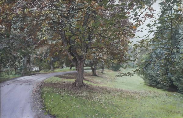 Castle Estate Road, Kenmore - Oil on Linen - 60cm x 40cm