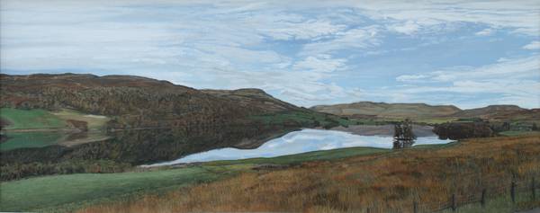 Glan Quaich - Oil on Linen - 100cm x 40cm