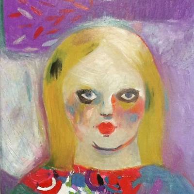 Warpaint - Oil on Canvas - 42cm x 30