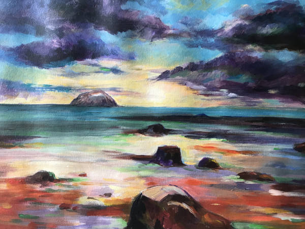  Alisa Craig Sunset After the Storm - Acrylic - 41 x 28.5cm - February 2020