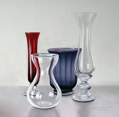 Echo's Of Refinement - Oil on Canvas - 40cm x 40cm