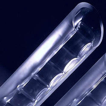 Frosted indented vase series