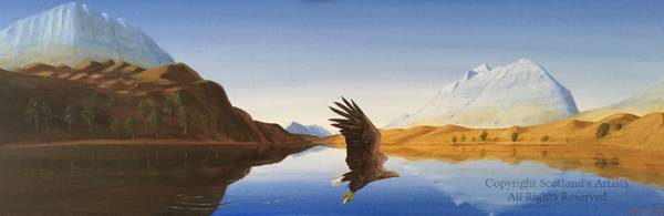 Clinical Eddy - Oil on Canvas - 2015 - 40 x 12 ins