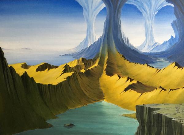 Corrie - Oil on Canvas - 2008 - 20x16 ins