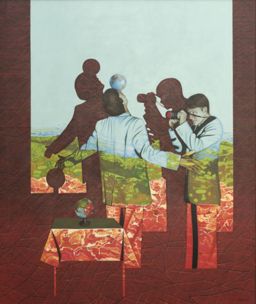 You Are Here - Acrylic on Linen - 153 x 127cm - 2005