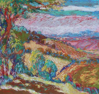 Borders landscape 1 - Pastel - 24.5 X 23 ins