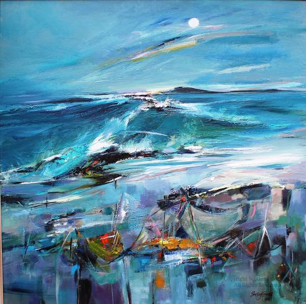 Force Ten Hebrides - Acrylic - 2015 - 700 x 700mm