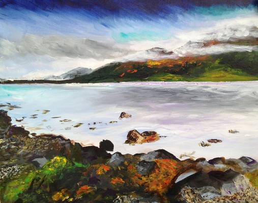 Kyles of Bute - Acylic on Canvas